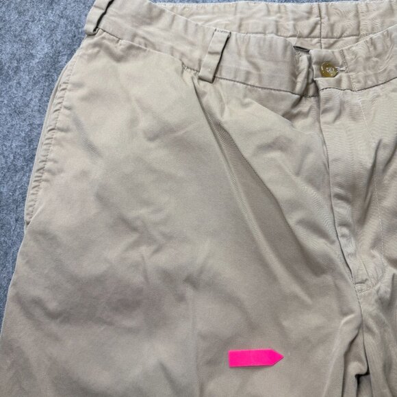 Bill's Khakis Pants Men 36 x 30 Beige Khaki Classic Fit M2 Flat Front b111 - Picture 6 of 16